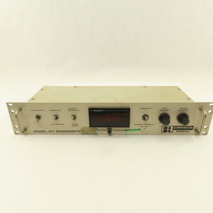 Telonic Berkeley Model 107 Smokemeter Diesel Exhaust Control Panel Parts/Repair