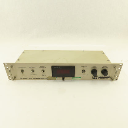 Telonic Berkeley Model 107 Smokemeter Diesel Exhaust Control Panel Parts/Repair