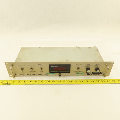 Telonic Berkeley Model 107 Smokemeter Diesel Exhaust Control Panel