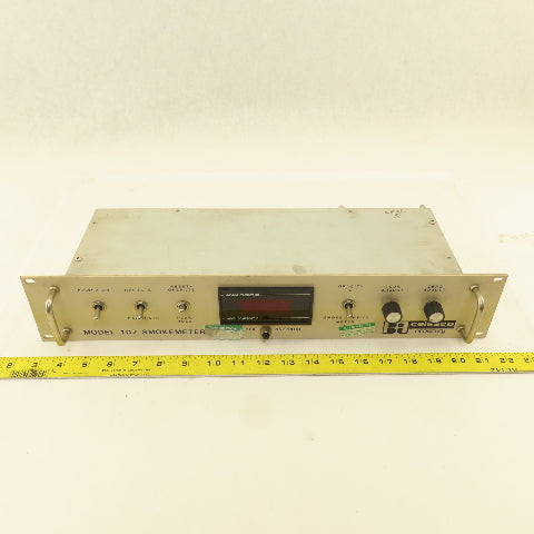 Telonic Berkeley Model 107 Smokemeter Diesel Exhaust Control Panel