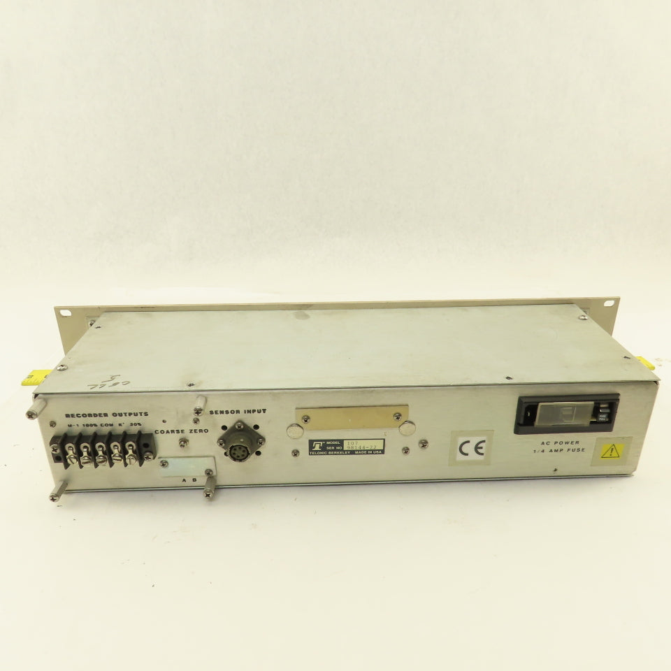 Telonic Berkeley Model 107 Smokemeter Diesel Exhaust Control Panel