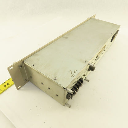 Telonic Berkeley Model 107 Smokemeter Diesel Exhaust Control Panel