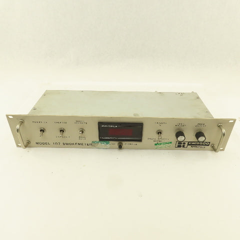 Telonic Berkeley Model 107 Smokemeter Diesel Exhaust Control Panel