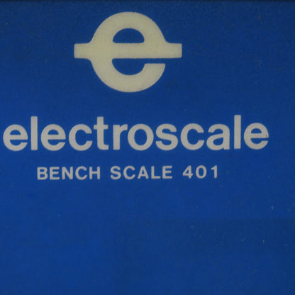Electroscale Model 401 Bench Scale 10 x .001Lbs/Kg Parts/Repairs