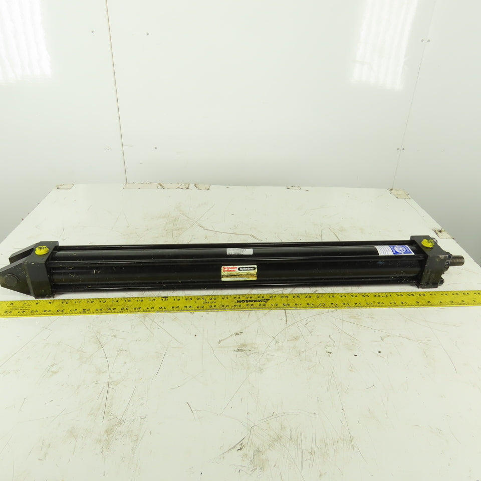 Schrader Bellows PHCA28121S 3" Bore 30" Stroke 1-3/8" Rod Hydraulic Cylinder