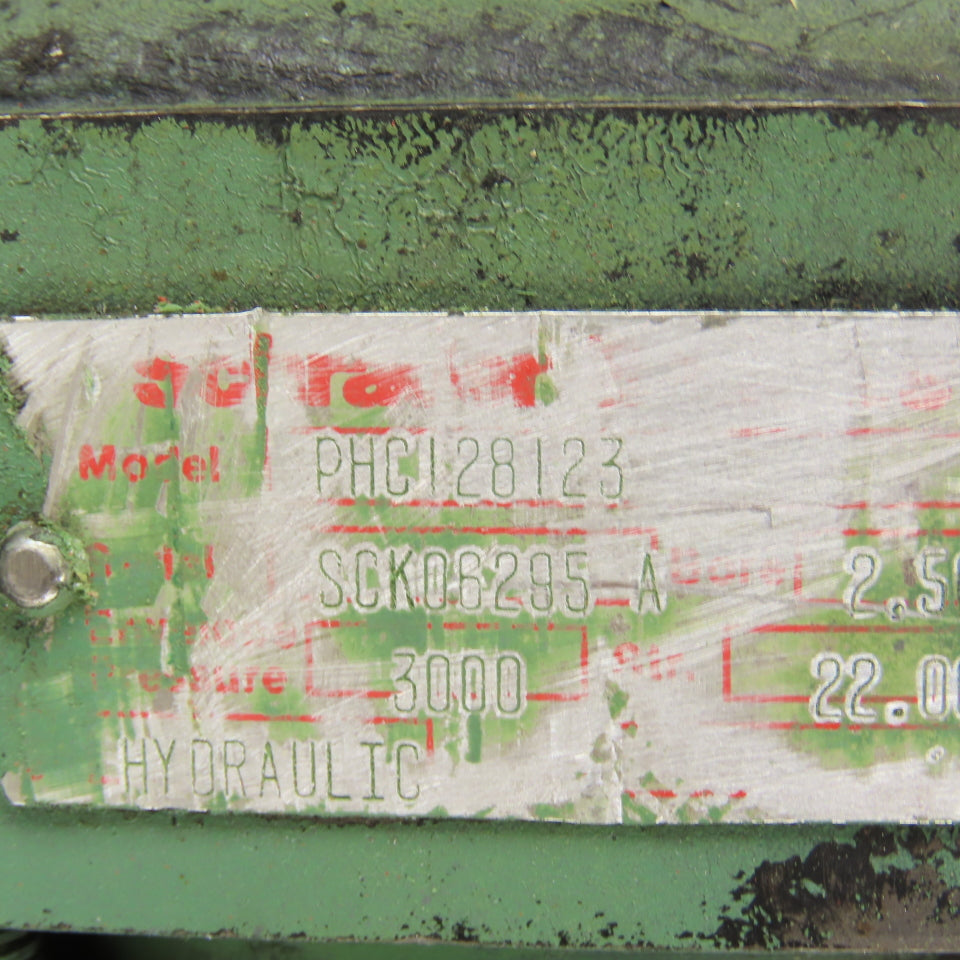 Schrader Bellows PHC128123 2-1/2" Bore 22" Stroke 3000PSI Hydraulic Cylinder