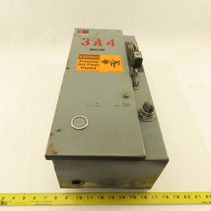 Cutler Hammer A30BG0 Size 0 Combination Motor Starter Disconnect 600V 120V Coil