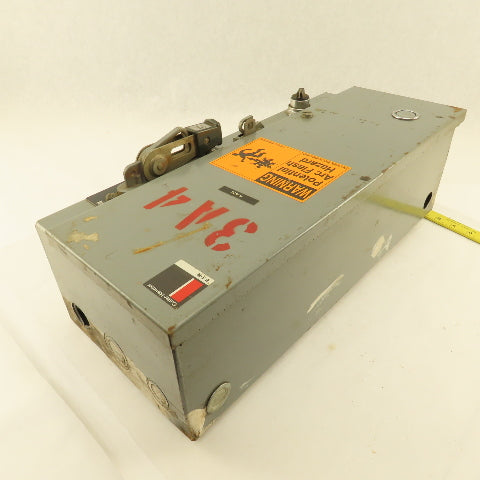 Cutler Hammer A30BG0 Size 0 Combination Motor Starter Disconnect 600V 120V Coil