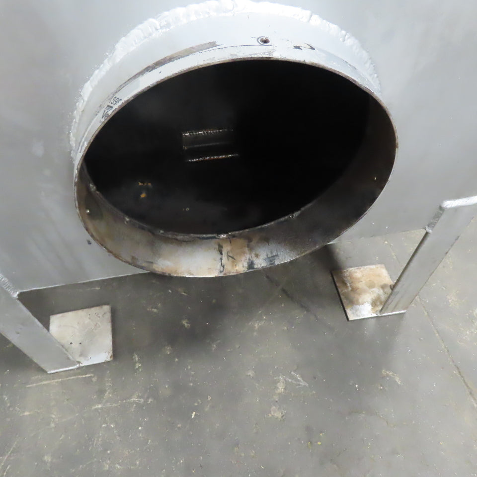 Dust Fume Collector Trap Baffle Box  24"x30"x24" 10" Diameter In & Out