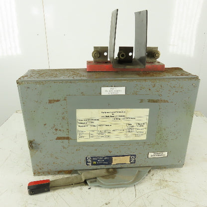 Square D QMB-366-MW 600 Amp 600V 3 Pole Fused Panelboard Disconnect