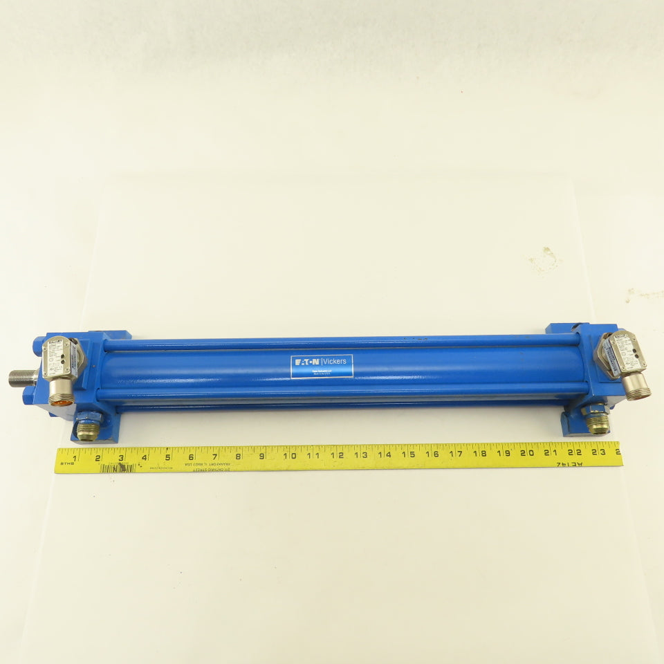 Eaton NZ 2" Bore 18" Stroke Hydraulic Cylinder W/ BES516-200-S Proximity Sensors