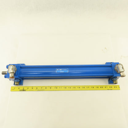 Eaton NZ 2" Bore 18" Stroke Hydraulic Cylinder W/ BES516-200-S Proximity Sensors
