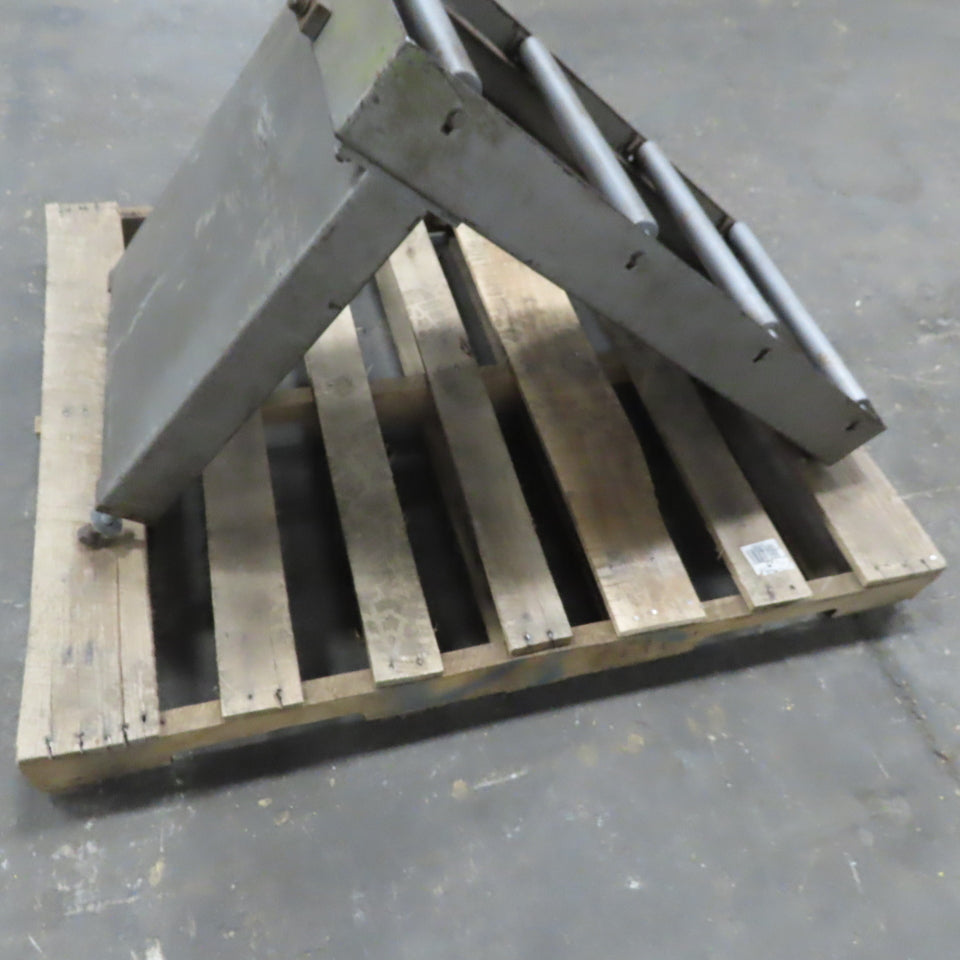 37"x18-3/8" Roller Side Table For Band Saw Chop Saw Other Saw