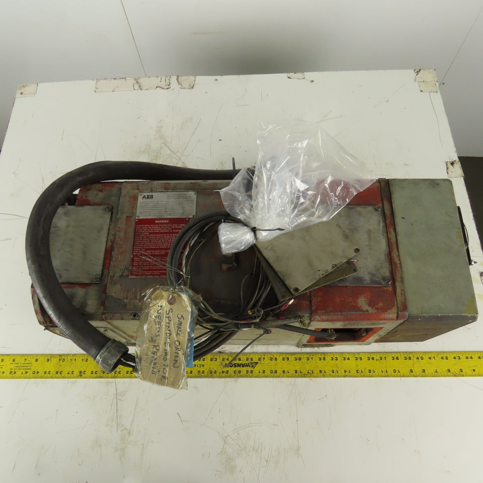 ABB MIF 132 1-203 Dual 26/36kW 395/500V 6000RPM DC Servo Motor Parts\Repair