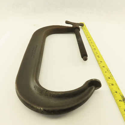 Williams No. 412 12" C-Clamp 5-1/2" Throat 4" Minimum Closed Drop Forged