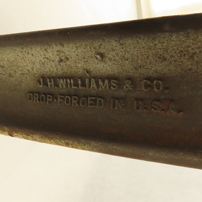 Williams No. 412 12" C-Clamp 5-1/2" Throat 4" Minimum Closed Drop Forged