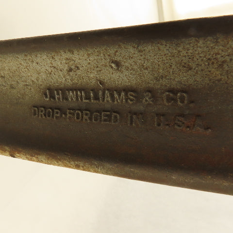 Williams No. 412 12" C-Clamp 5-1/2" Throat 4" Minimum Closed Drop Forged