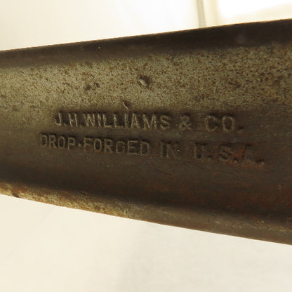 Williams No. 412 12" C-Clamp 5-1/2" Throat 4" Minimum Closed Drop Forged