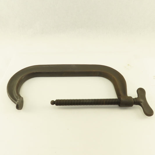 Williams No. 412 12" C-Clamp 5-1/2" Throat 4" Minimum Closed Drop Forged