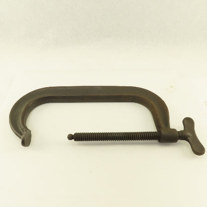 Williams No. 412 12" C-Clamp 5-1/2" Throat 4" Minimum Closed Drop Forged