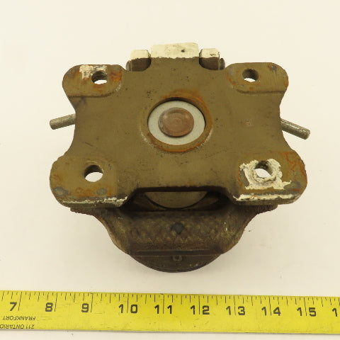 Bassick Floor Lock Brake Rubber Foot 6" Extended Height