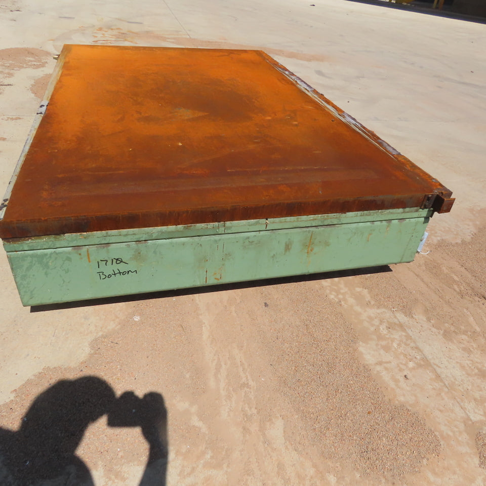Hydraulic Press 100" x 64"Heated Platen Hot Plate 3 Phase Lot of 2
