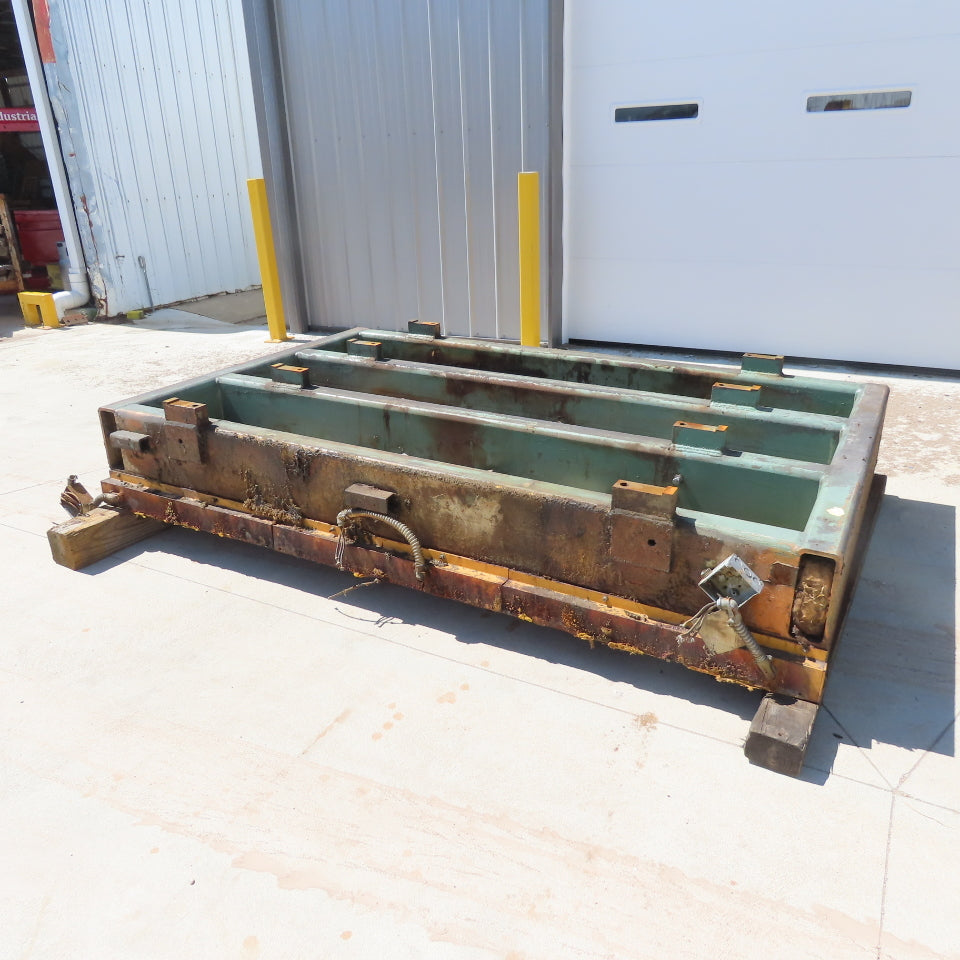 Hydraulic Press 100" x 64"Heated Platen Hot Plate 3 Phase Lot of 2