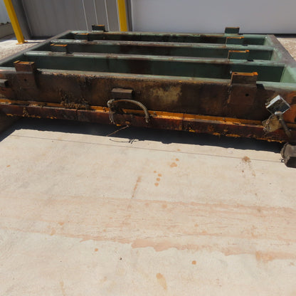 Hydraulic Press 100" x 64"Heated Platen Hot Plate 3 Phase Lot of 2