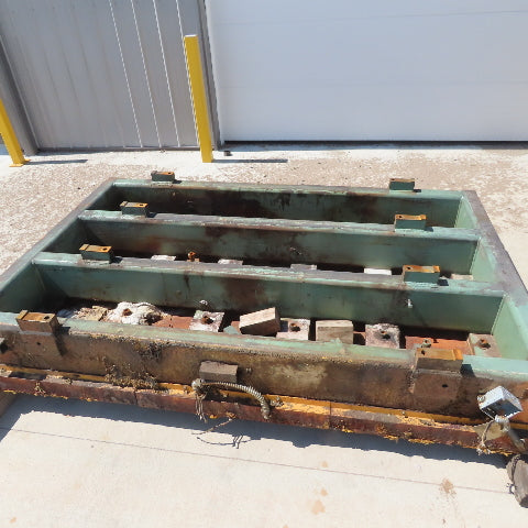 Hydraulic Press 100" x 64"Heated Platen Hot Plate 3 Phase Lot of 2