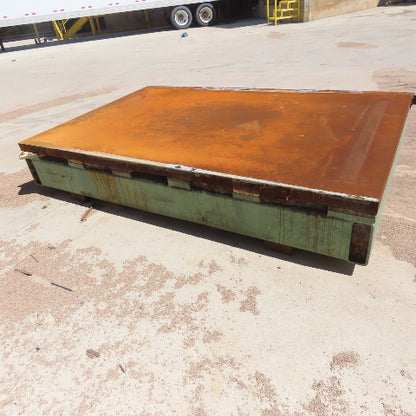 Hydraulic Press 100" x 64"Heated Platen Hot Plate 3 Phase Lot of 2