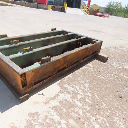 Hydraulic Press 100" x 64"Heated Platen Hot Plate 3 Phase Lot of 2