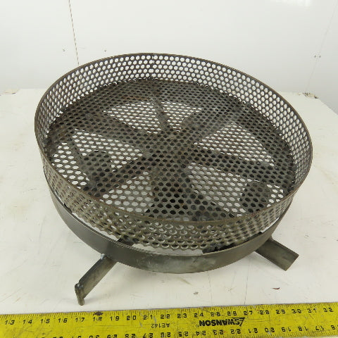 18" x 2-1/2" Deep Free Spinning Parts Washer Rotary Centrifugal Cleaning Basket