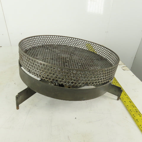 18" x 2-1/2" Deep Free Spinning Parts Washer Rotary Centrifugal Cleaning Basket