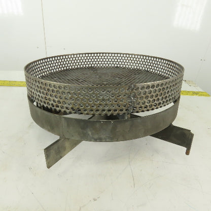 18" x 2-1/2" Deep Free Spinning Parts Washer Rotary Centrifugal Cleaning Basket