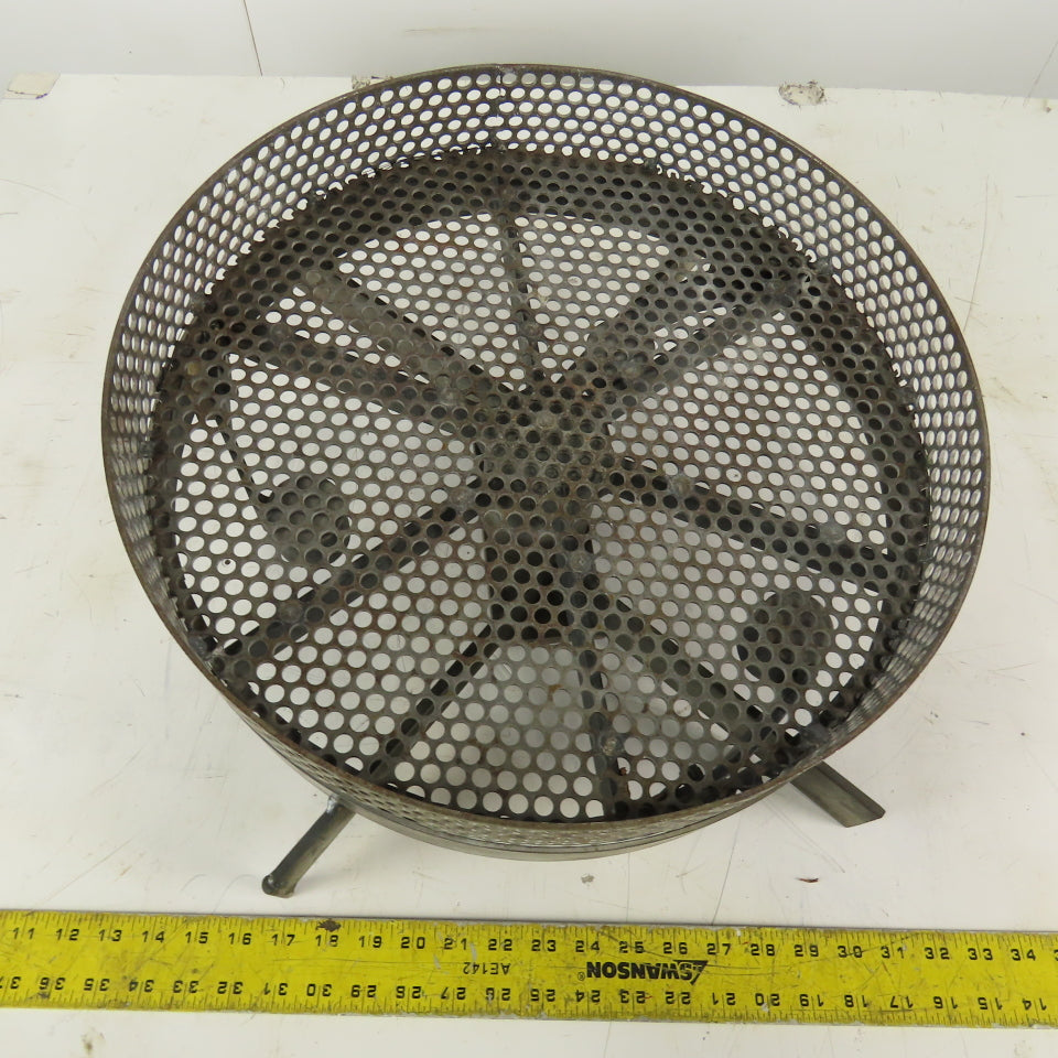 18" x 2-1/2" Deep Free Spinning Parts Washer Rotary Centrifugal Cleaning Basket
