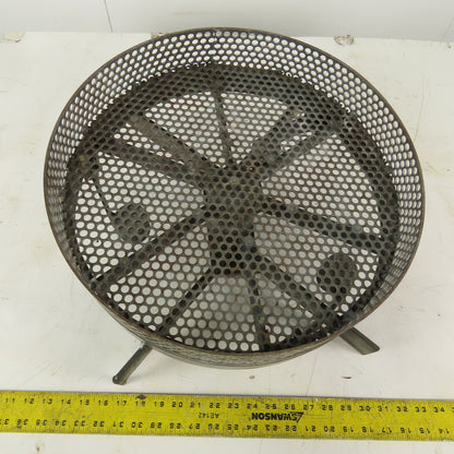 18" x 2-1/2" Deep Free Spinning Parts Washer Rotary Centrifugal Cleaning Basket