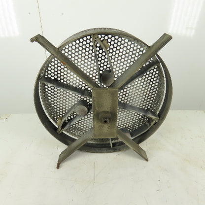 18" x 2-1/2" Deep Free Spinning Parts Washer Rotary Centrifugal Cleaning Basket