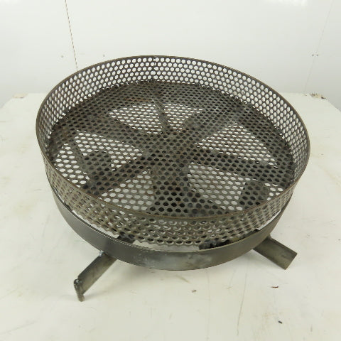 18" x 2-1/2" Deep Free Spinning Parts Washer Rotary Centrifugal Cleaning Basket