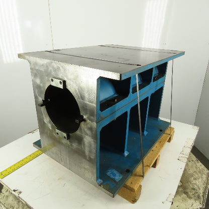 22"L x 29-1/2"W x 20-1/2" Steel Machined Top Riser Block Tube Support Fixture