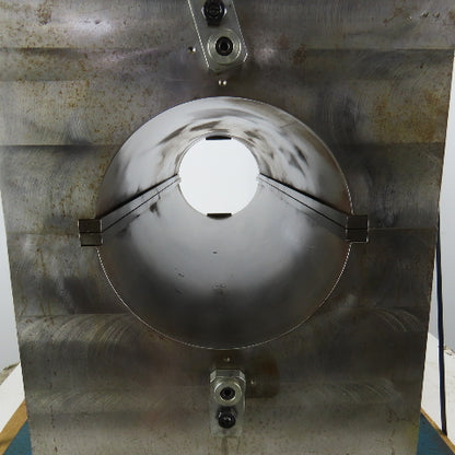 22"L x 29-1/2"W x 20-1/2" Steel Machined Top Riser Block Tube Support Fixture