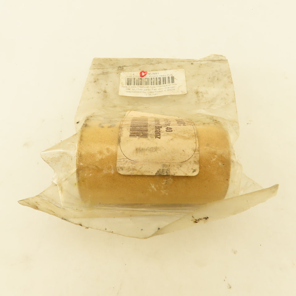 Groz 36JN81 Compressed Air Filter Element 40 Micron Bronze