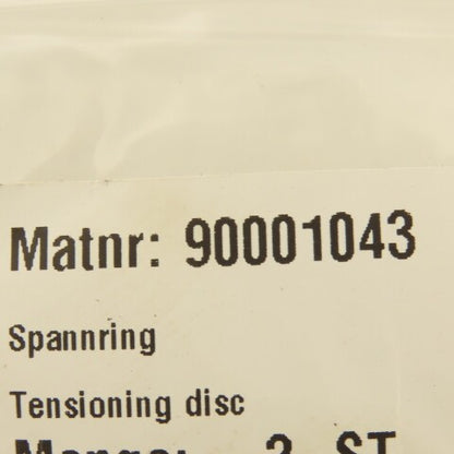 90001043 40mm ID Spannring Clamp Ring Tensioning Disc Lot Of 2