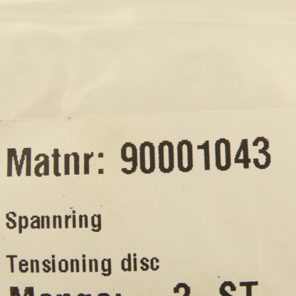 Bystronic 90001043 40mm ID Spannring Clamp Ring Tensioning Disc Lot Of 2