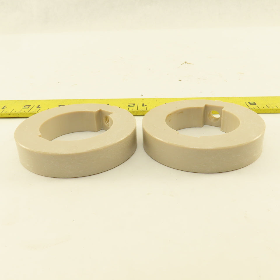 Bystronic 90001043 40mm ID Spannring Clamp Ring Tensioning Disc Lot Of 2
