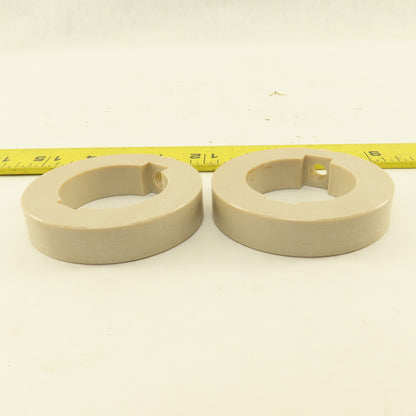 Bystronic 90001043 40mm ID Spannring Clamp Ring Tensioning Disc Lot Of 2