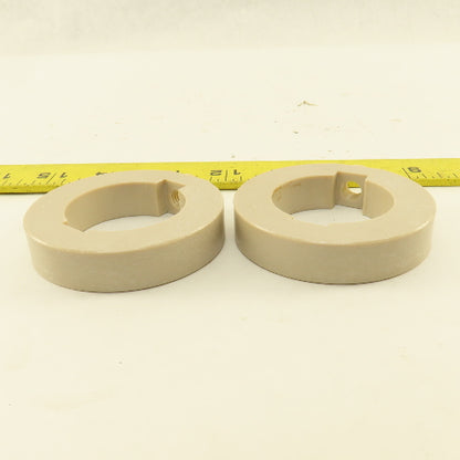 Bystronic 90001043 40mm ID Spannring Clamp Ring Tensioning Disc Lot Of 2