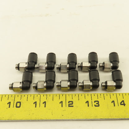 Legris 6mm Nylon Push To Connect Elbow Male Metric M7x1 Connection Lot Of 10