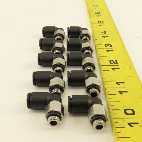 Legris 6mm Nylon Push To Connect Elbow Male Metric M7x1 Connection Lot Of 10