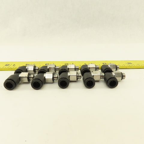 Legris 6mm Nylon Push To Connect Elbow Male Metric M7x1 Connection Lot Of 10