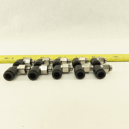 Legris 6mm Nylon Push To Connect Elbow Male Metric M7x1 Connection Lot Of 10